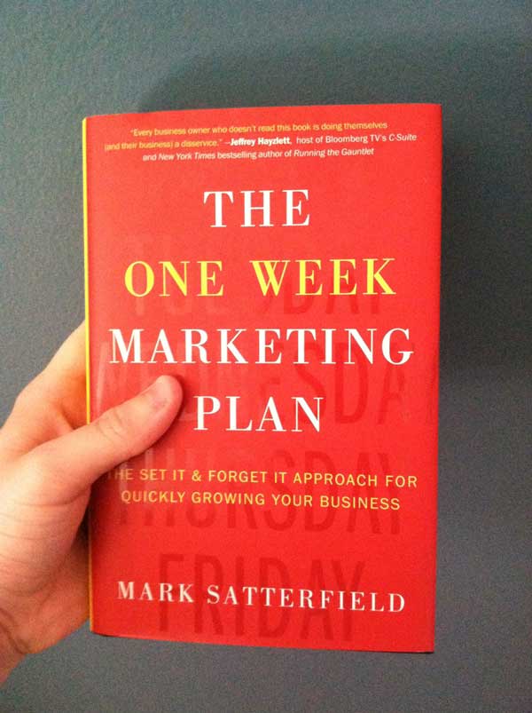 brand-management-cork the one week marketing plan book